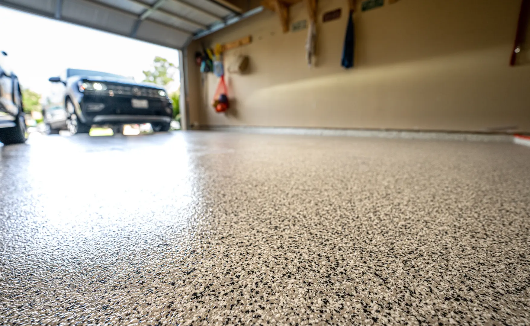 Epoxy garage floors