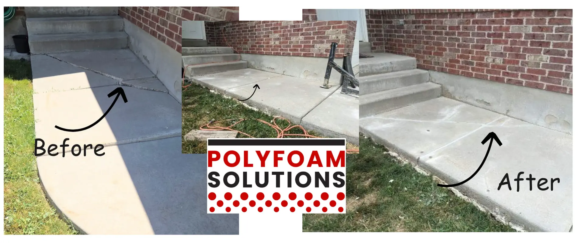 Front Walkway Lift & Seal Project in Layton, Utah