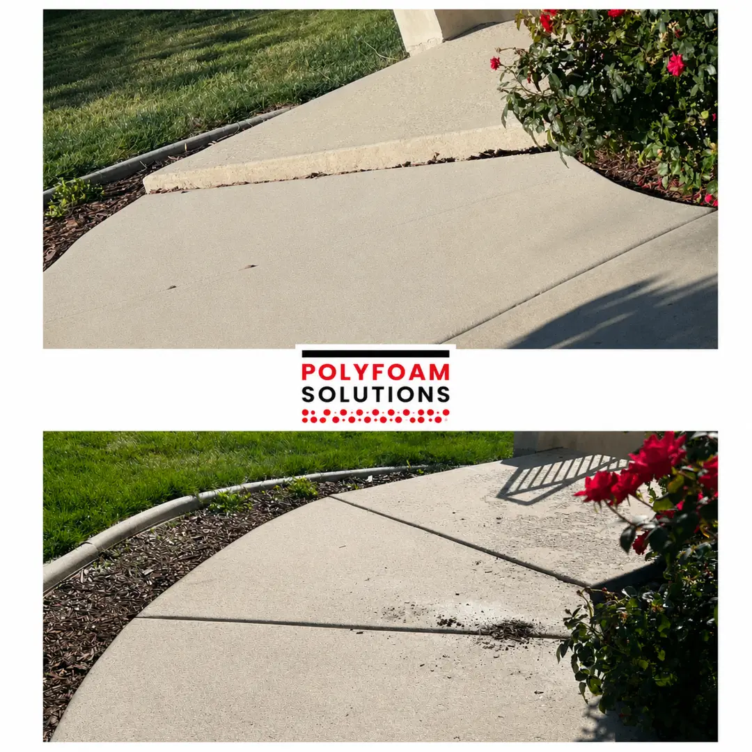 Walkway Lift Project in Farmington, Utah