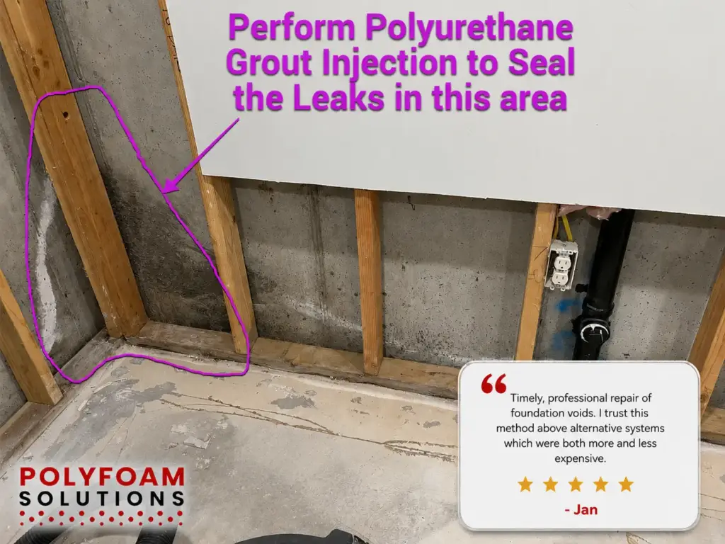 Leak Seal Project in Hooper, Utah