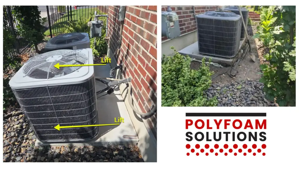 AC Pad Leveling in Farmington, Utah